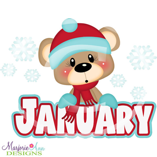 Franklin January SVG Cutting Files + Clipart - Click Image to Close